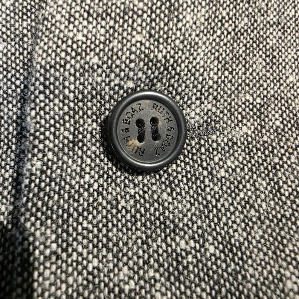 Ruth And Boaz Sophisticated Charcoal Wool Blend Suit Vest for Men L EUC 5 Button